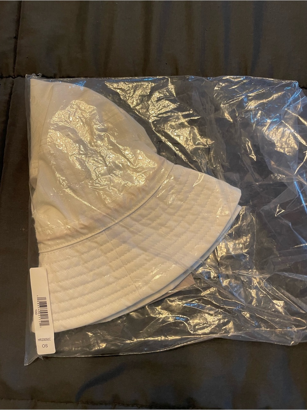 Hunter Ripstop Bucket Hat Women’s White / Off White NWT Packable Nylon Rain Hat - Picture 8 of 9